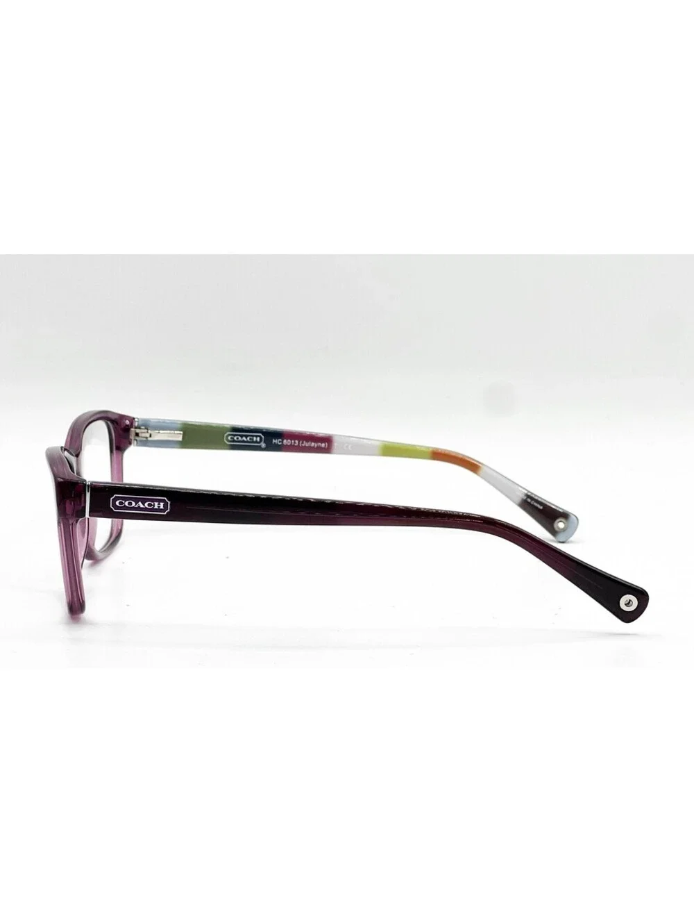 Coach HC 6013 5043 Purple Full Rim Authentic Eyeglass Frames 52-16-135
